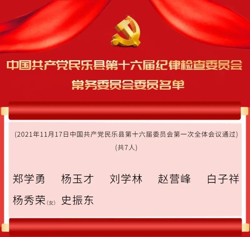 中国共产党民乐县第十六届纪律检查委员会第一次全体会议召开