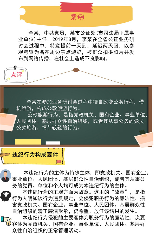 漫说党纪 | 看景还是开会？