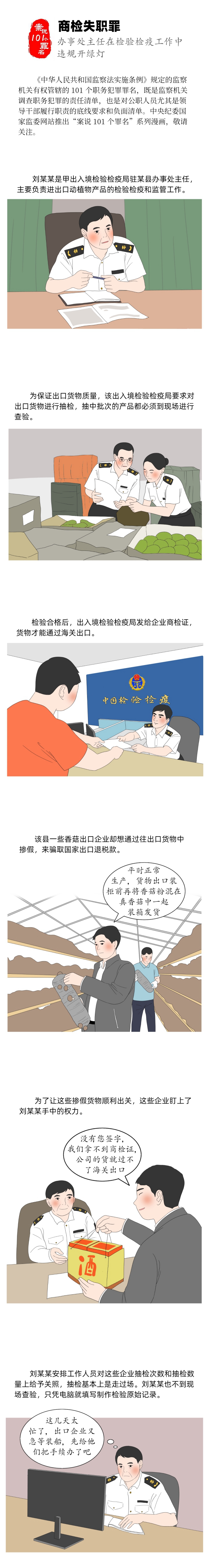 案说101个罪名⑭商检失职罪