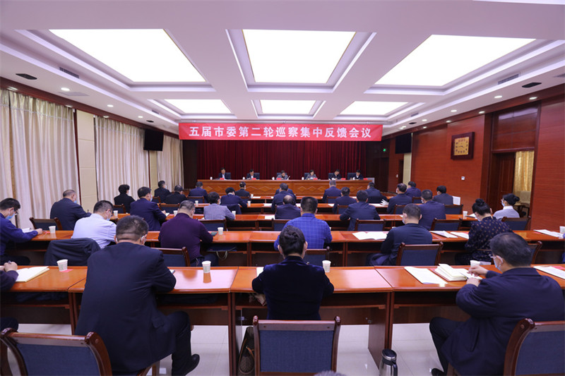 五届市委第二轮巡察集中反馈会议召开 五届市委第二轮巡察集中反馈会议召开