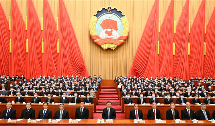 全国政协十四届一次会议在京开幕 习近平李克强栗战书李强赵乐际韩正蔡奇丁薛祥李希王岐山到会祝贺 汪洋作政协十三届常委会工作报告 王沪宁主持会议 邵鸿作提案工作情况报告