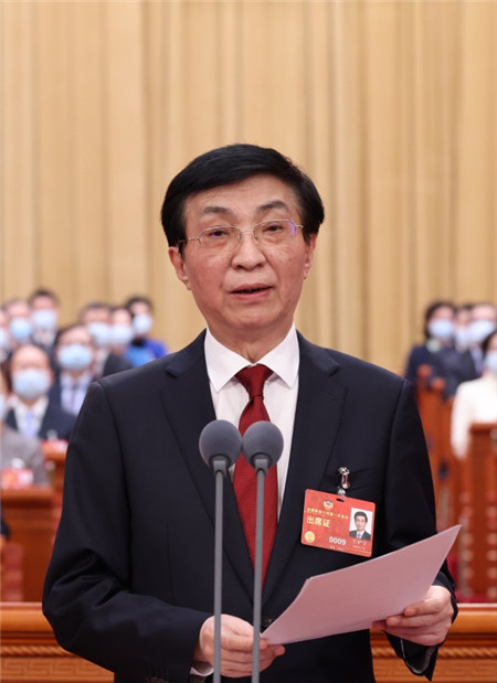 全国政协十四届一次会议在京开幕 习近平李克强栗战书李强赵乐际韩正蔡奇丁薛祥李希王岐山到会祝贺 汪洋作政协十三届常委会工作报告 王沪宁主持会议 邵鸿作提案工作情况报告