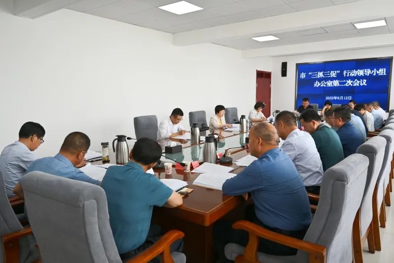 全市“三抓三促”行动领导小组办公室第二次会议召开 崔锦云讲话