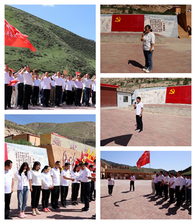 民乐县纪委监委机关开展“传承红色基因·与党同心同行”主题党日活动
