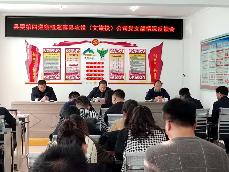 十六届县委第四轮巡察完成反馈
