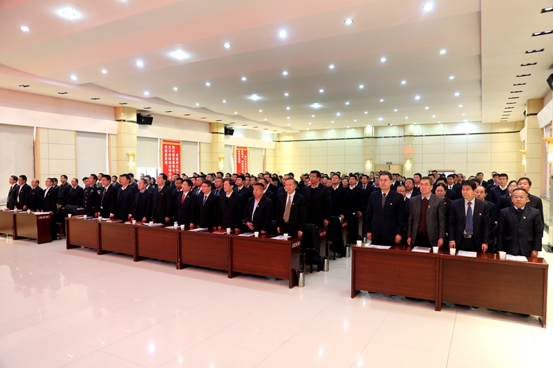 【走“镜”全会】县纪委十六届五次全会掠影
