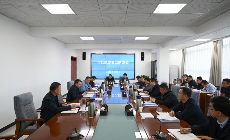 市纪委监委召开市县纪委书记座谈会