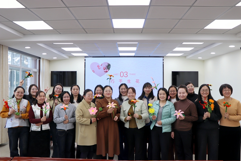 民乐县纪委监委开展“巧手生花·浸润初心”三八妇女节主题活动