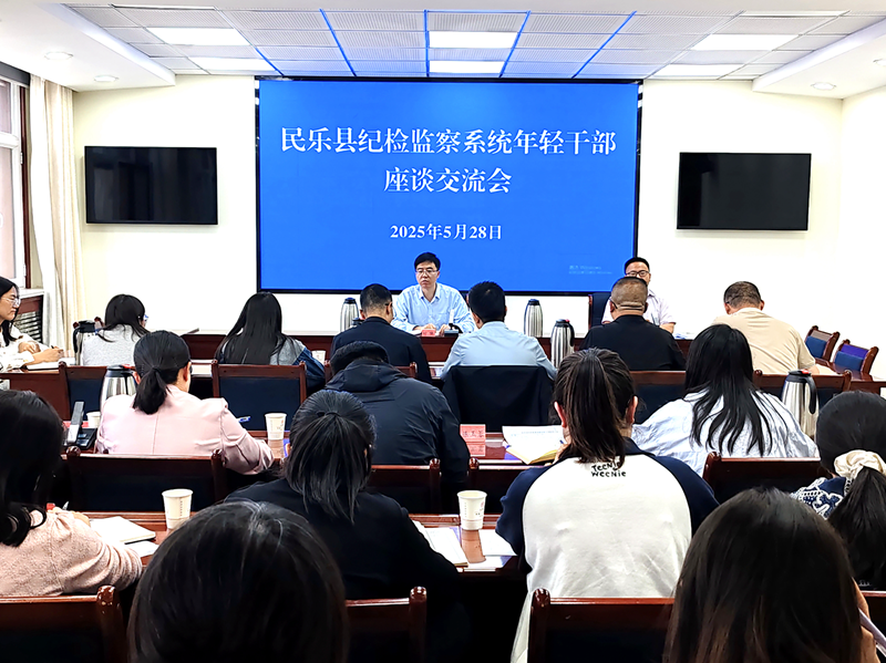 民乐县纪检监察系统年轻干部座谈交流会召开