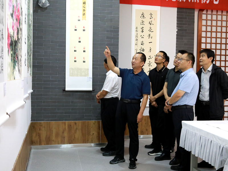 民乐县举办“光影照初心·墨香传廉韵” 美术书法摄影作品展