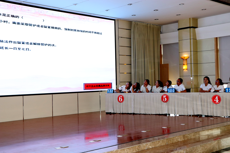 民乐县纪委监委举办“学法规·强本领·铸铁军”知识竞赛