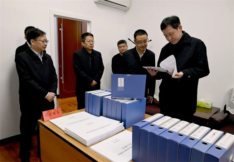 靳国卫在省民政厅调研集中整治工作