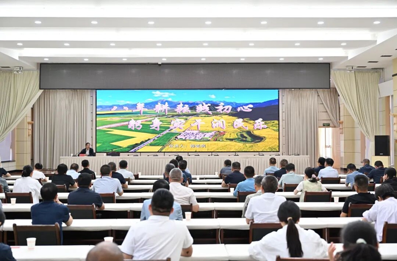“传承勤廉守初心·涵养正气树形象”——张掖市纪委监委机关党委联合民乐县纪委监委机关党总支开展主题党日活动